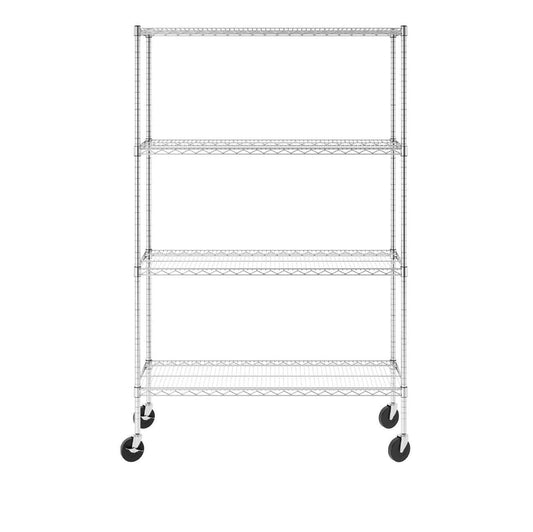 18" x 48" x 72" 4-Tier Wire Rack