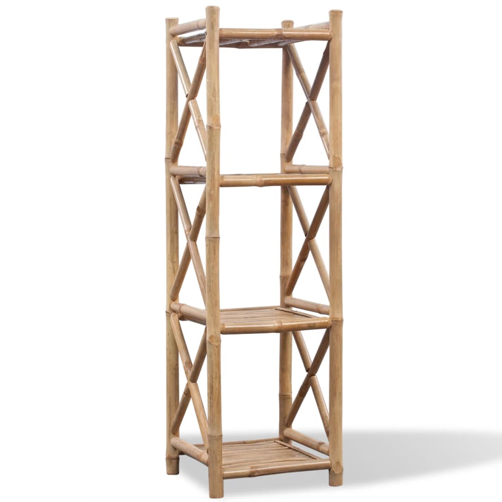 3-Tier Bamboo Shelf Square
