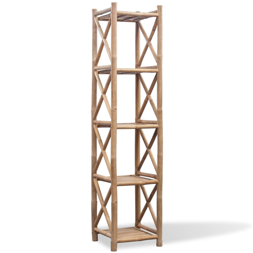 3-Tier Bamboo Shelf Square