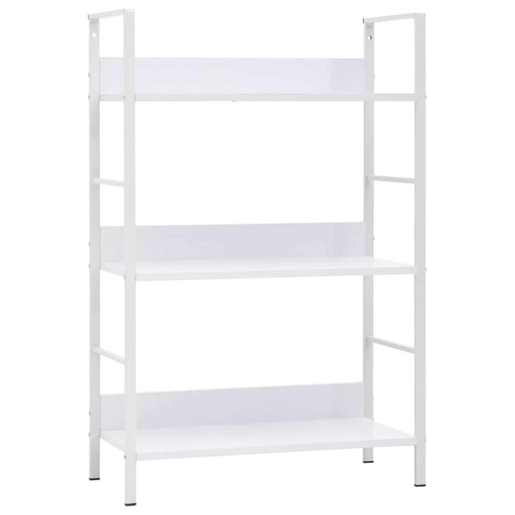 3-Layer Book Shelf 23.6"X0.9"X35.6" Engineered Wood