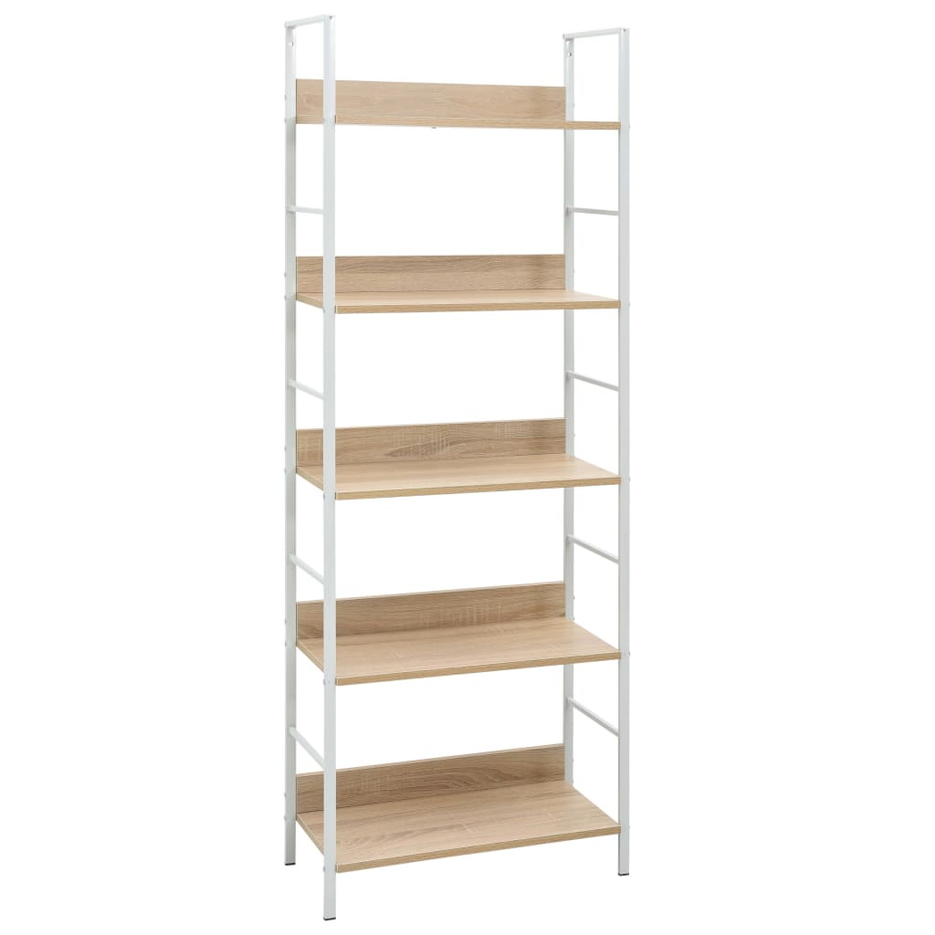 3-Layer Book Shelf 23.6"X0.9"X35.6" Engineered Wood