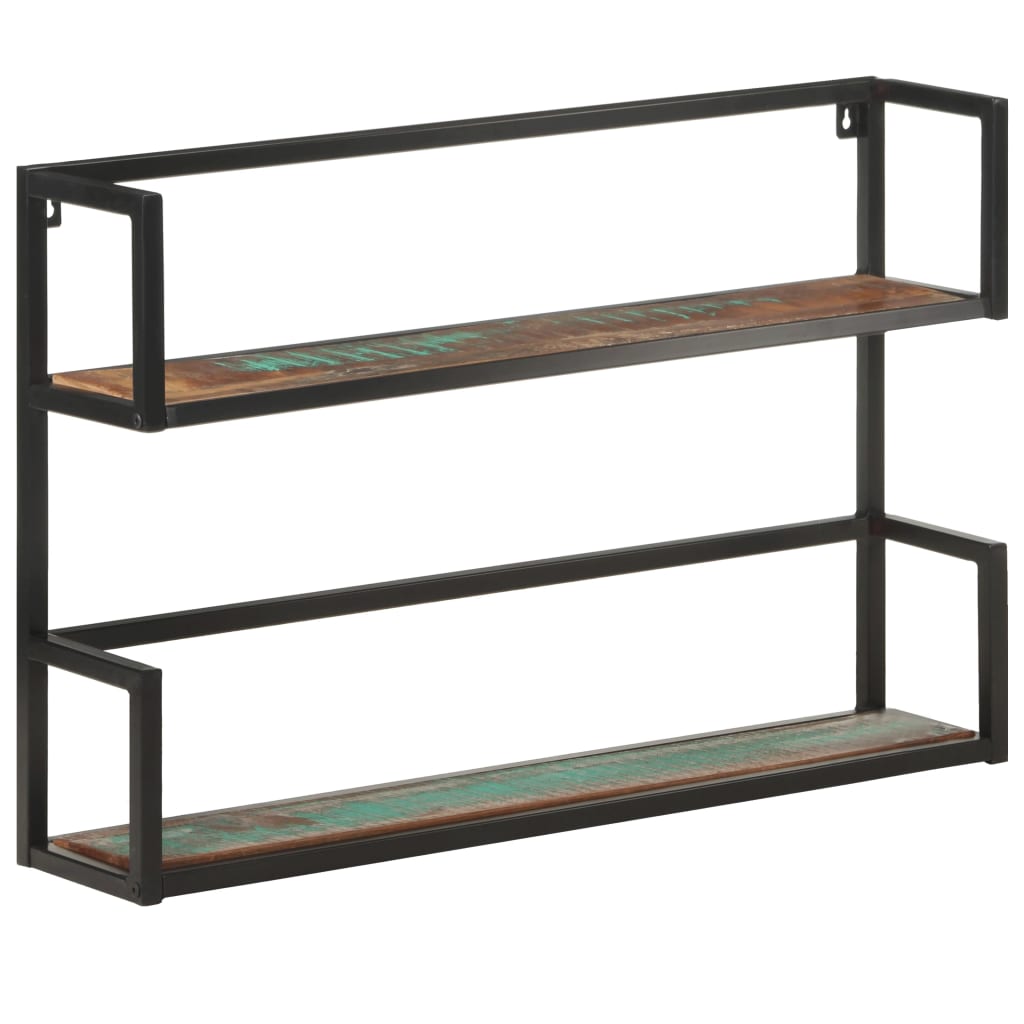Wall Shelf 90x20x60 cm Solid Reclaimed Wood