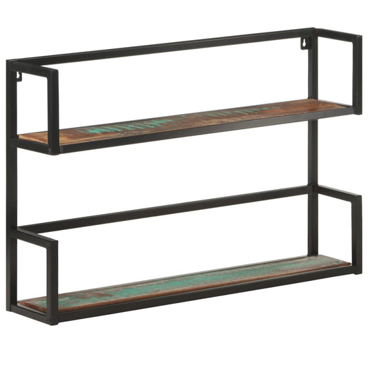 Wall Shelf 90x20x60 cm Solid Reclaimed Wood