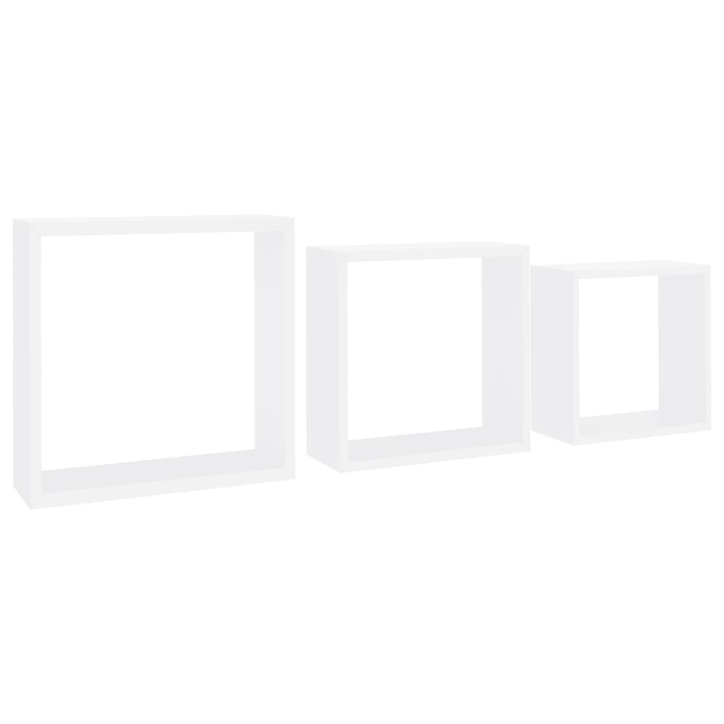Wall Cube Shelves Pcs Mdf
