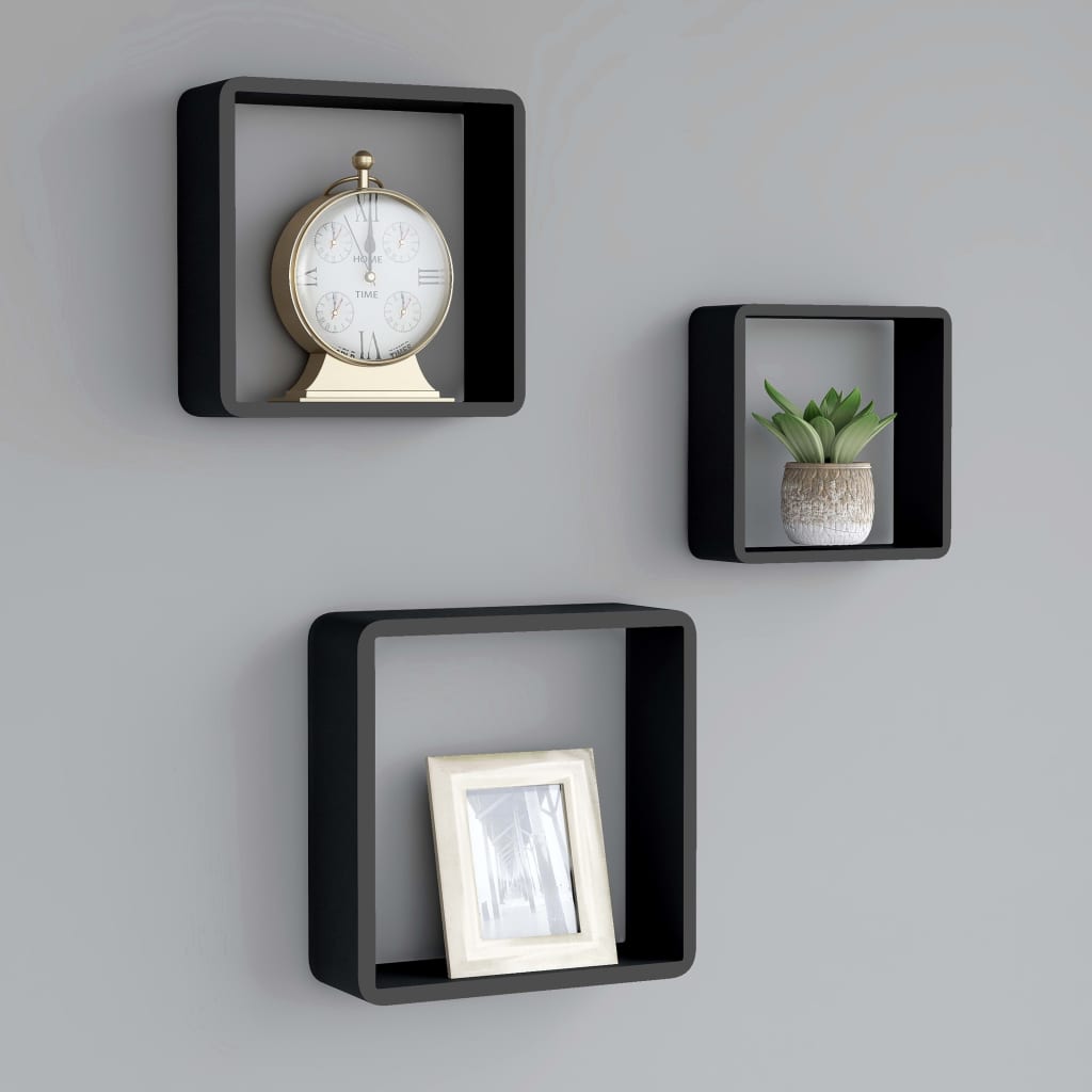 Wall Cube Shelves Pcs Mdf
