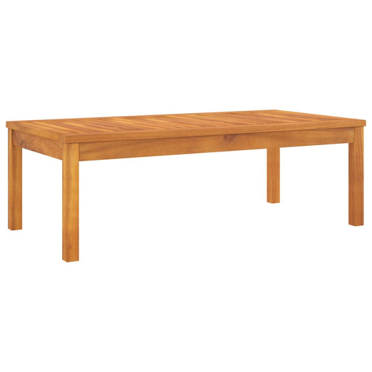 39.4"X9.7"X3" Solid Acacia Wood