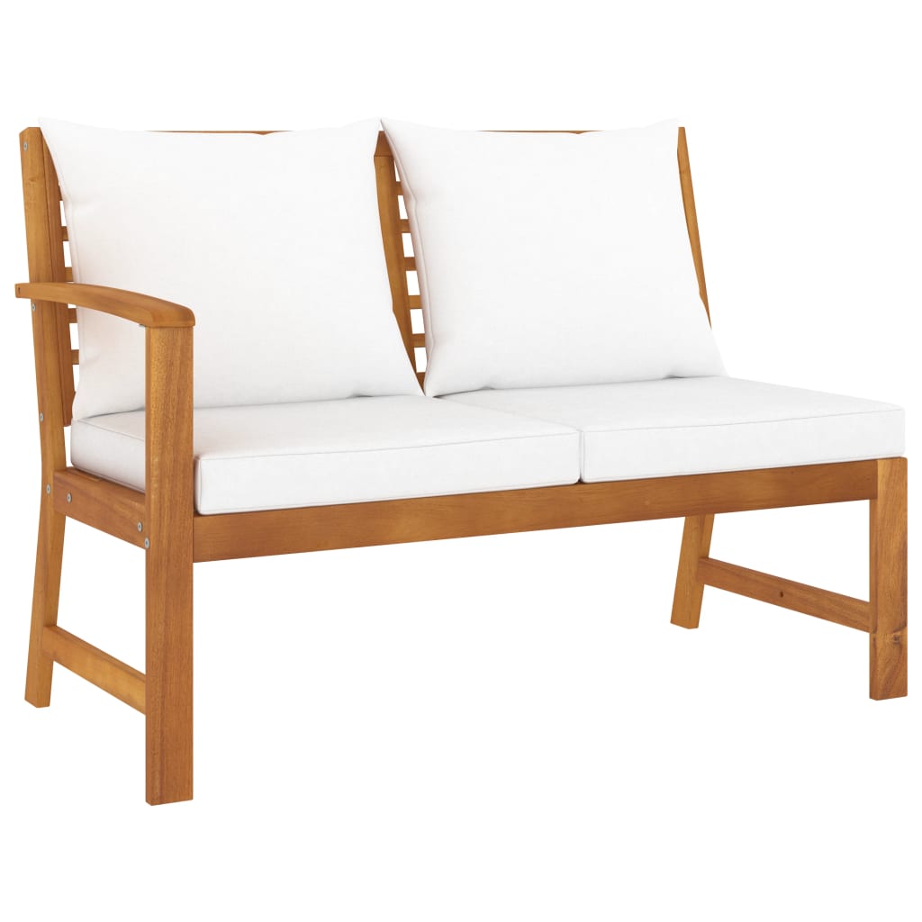 39.4"X9.7"X3" Solid Acacia Wood