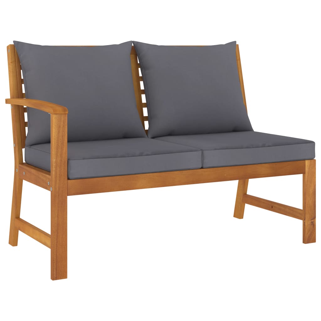 39.4"X9.7"X3" Solid Acacia Wood