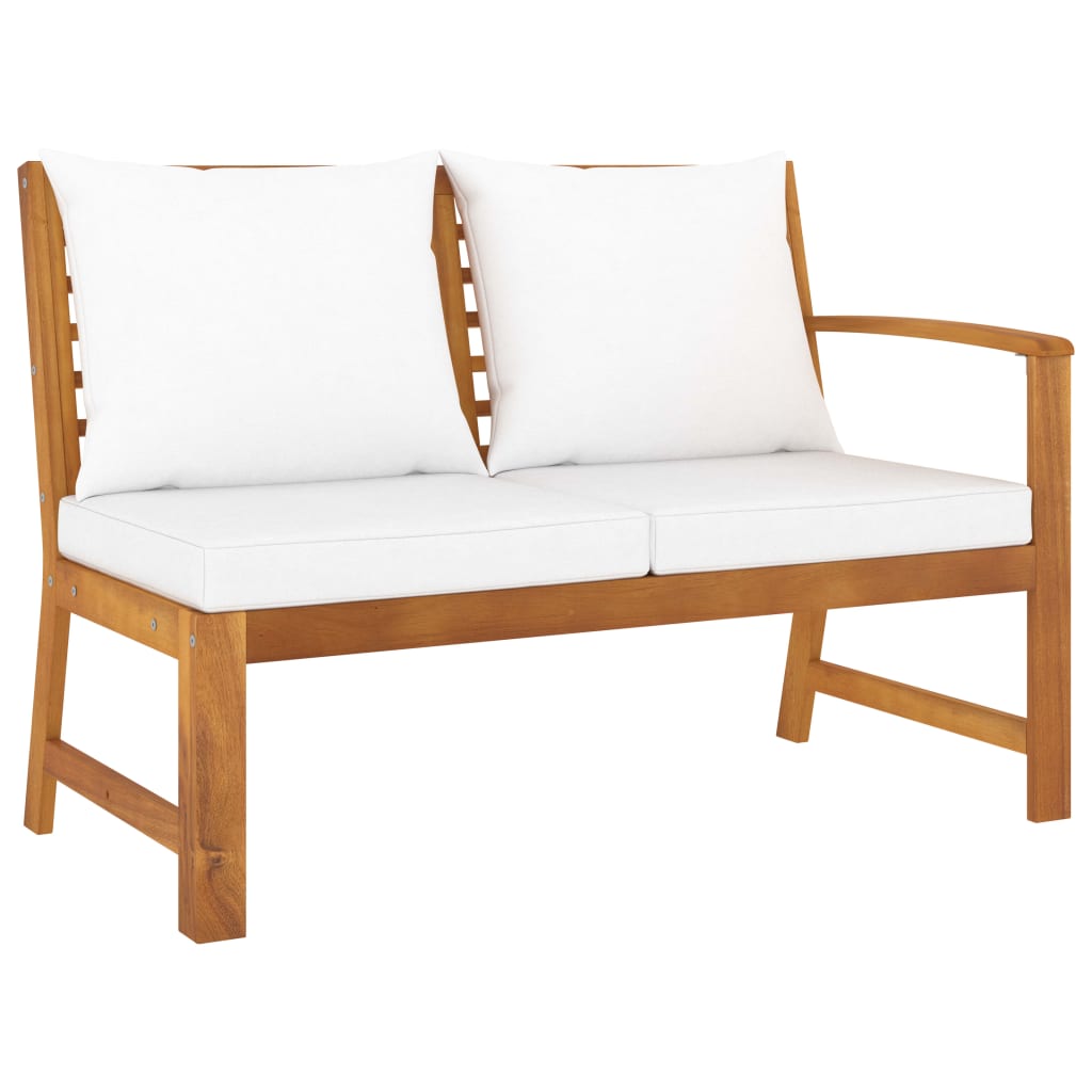 39.4"X9.7"X3" Solid Acacia Wood