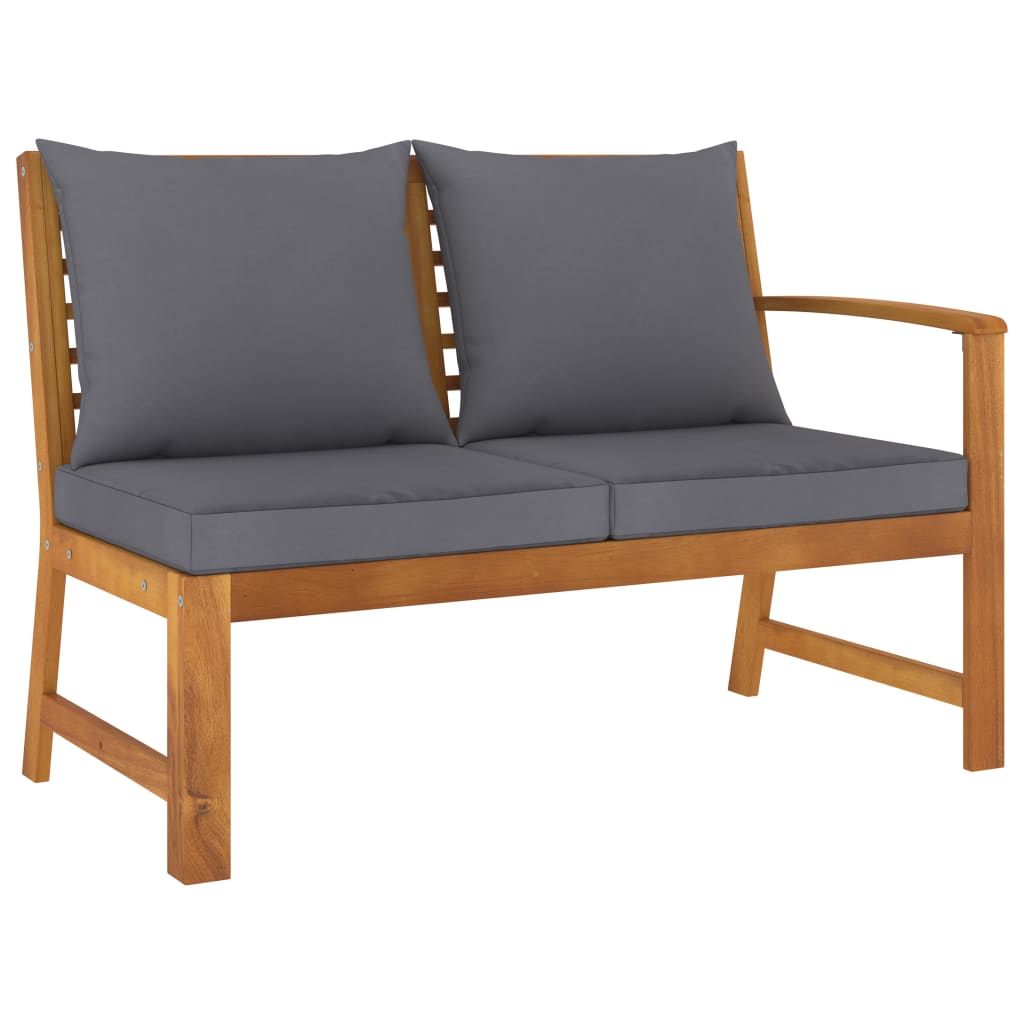 39.4"X9.7"X3" Solid Acacia Wood