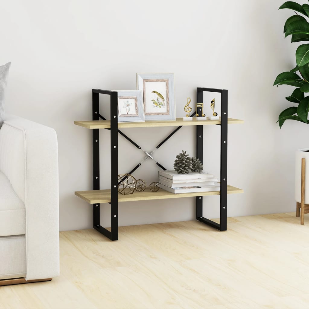 2-Tier Book Cabinet 3.5"X.8"X27.6"