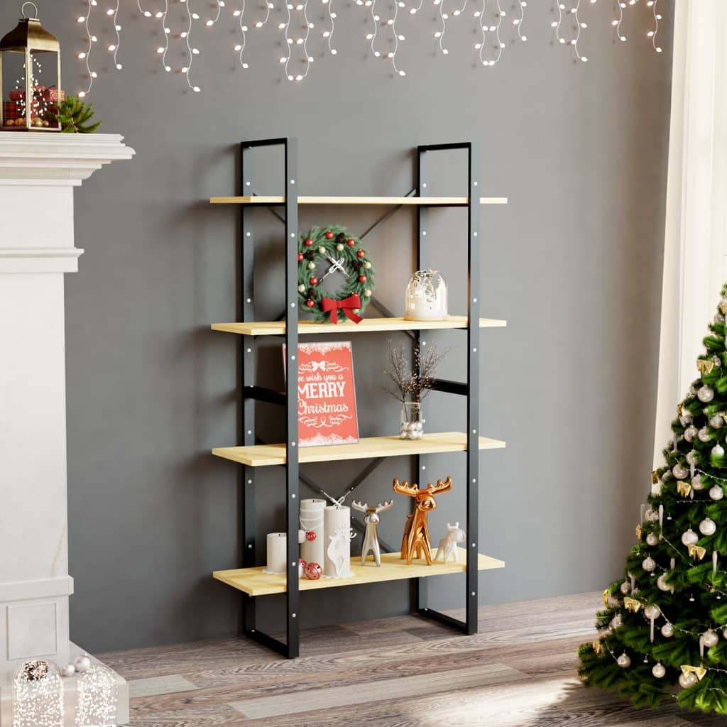 2-Tier Book Cabinet 3.5"X.8"X27.6"