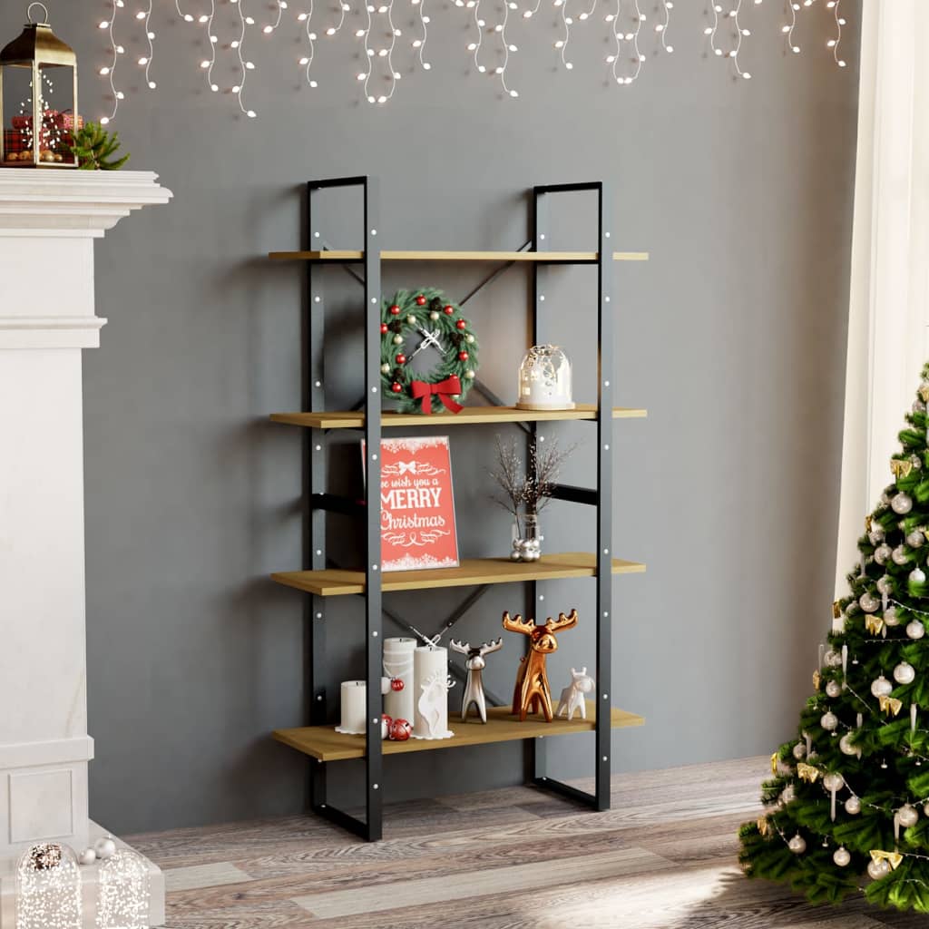 2-Tier Book Cabinet 3.5"X.8"X27.6"