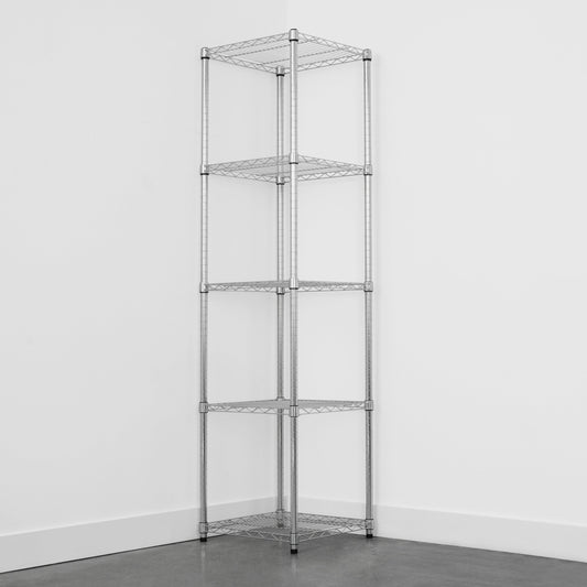 18" x 18" x 72" 5-Tier Wire Rack