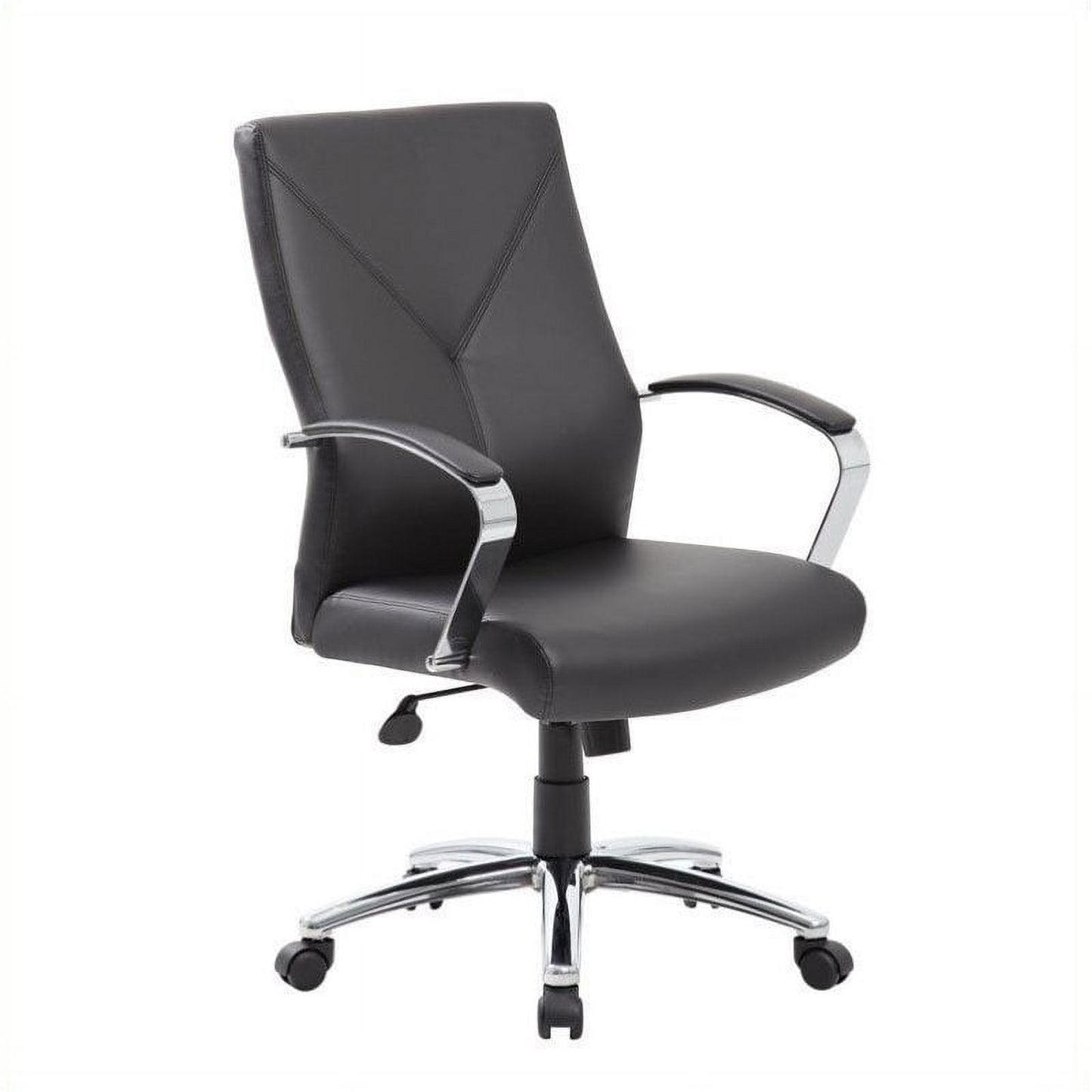 UrbanPro LeatherPlus Executive Office Chair in Black