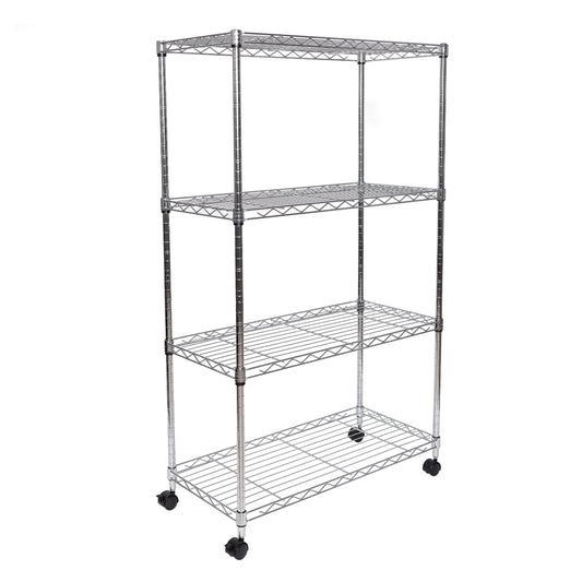 4-Tier Steel Shelving