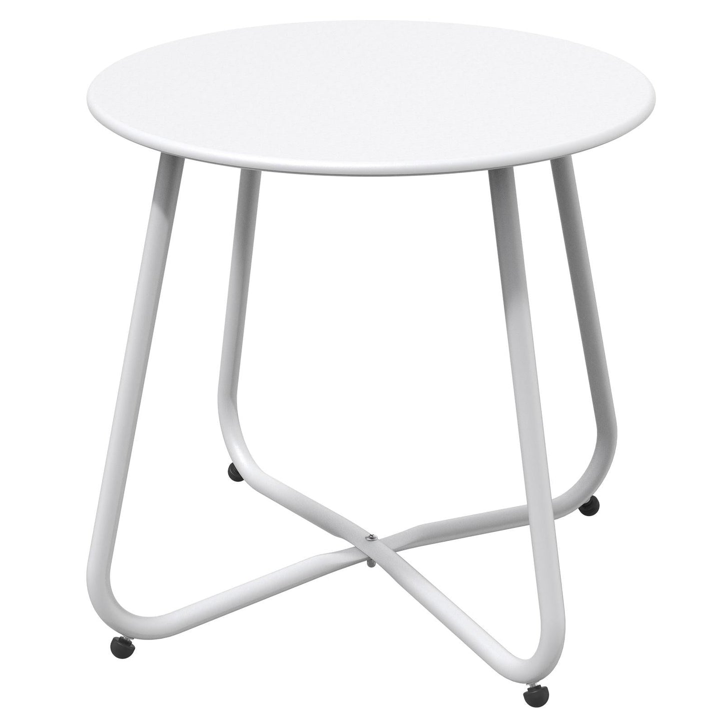 Weather Resistant Outdoor Round End Table