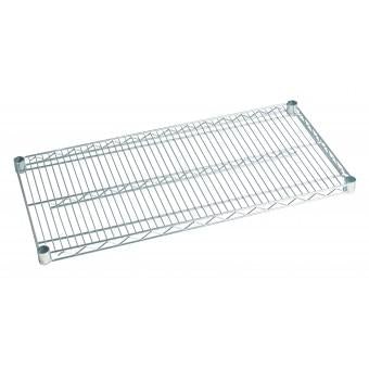 18" x 48" Chrome Plated Wire Shelf