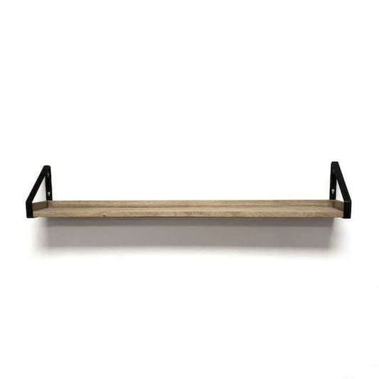 36" x 5" Rustic Wall Shelf Ledge, Natural Driftwood