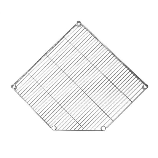 UltraDurable® 6-Tier NSF Corner Steel Wire Shelving, 28" D x 28" W