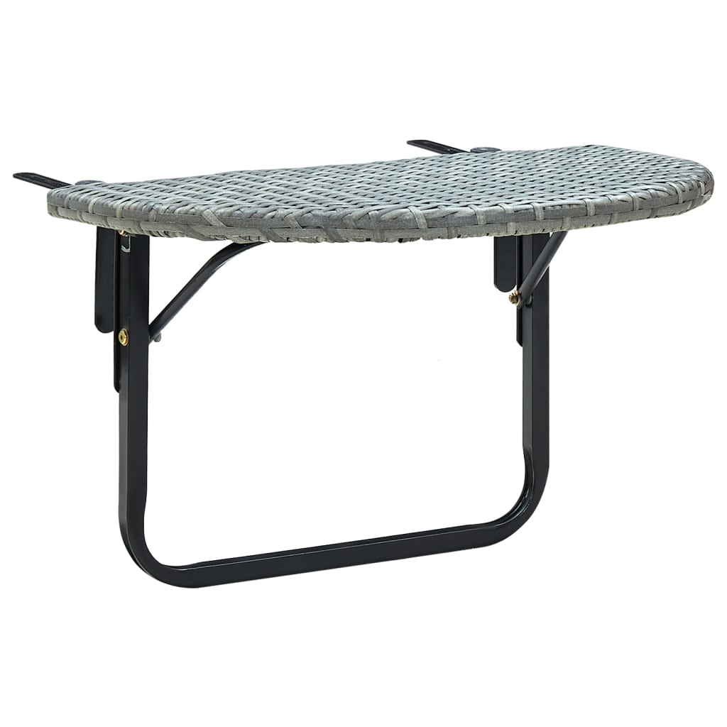 Balcony Table 23.6&quot;X23.6&quot;X5.7&quot;