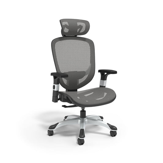 Union & Scale Flexfit Hyken Technical Mesh Task Chair Charcoal Gray 59464V-CC Breathable Mesh