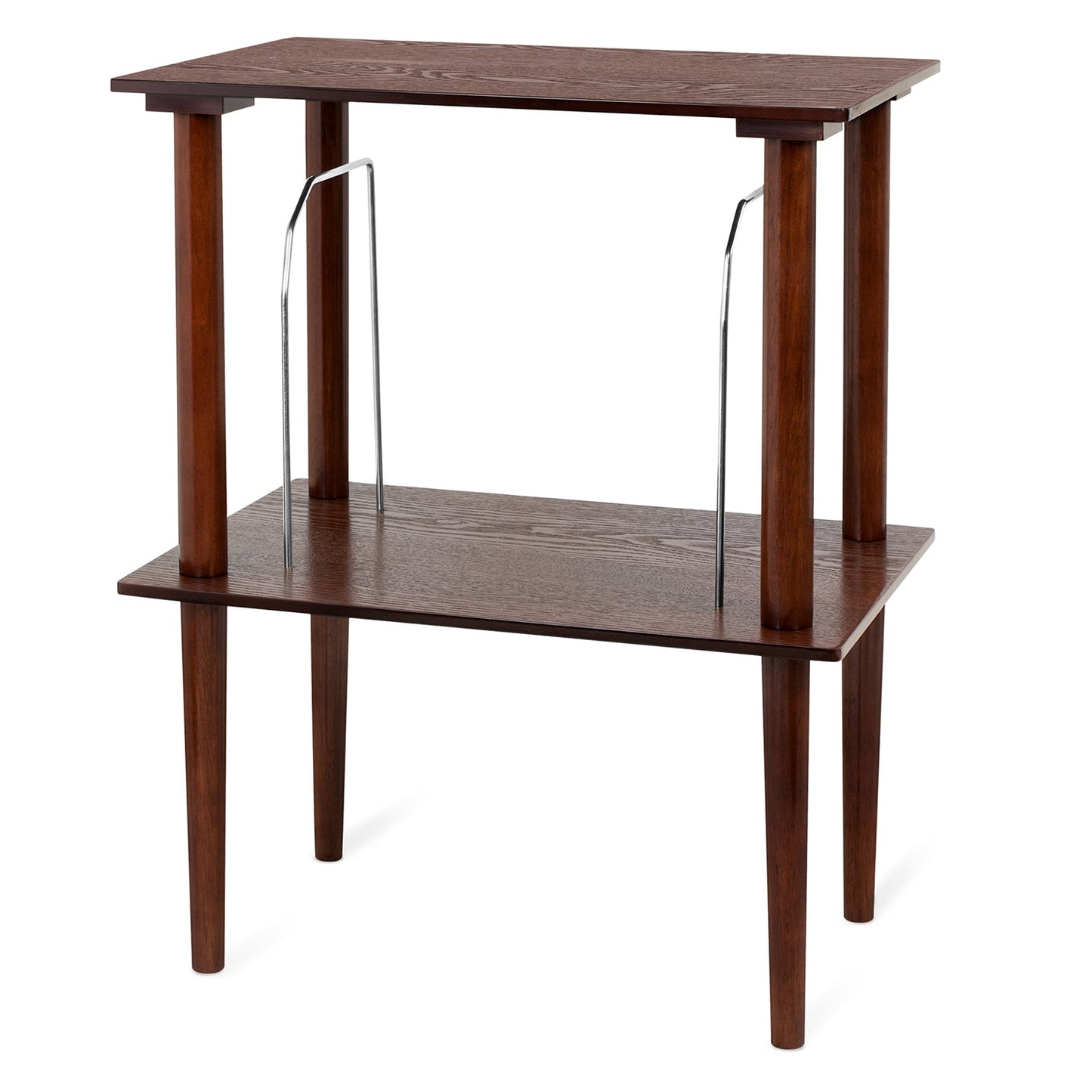 Victrola Wooden Stand with Record Holder