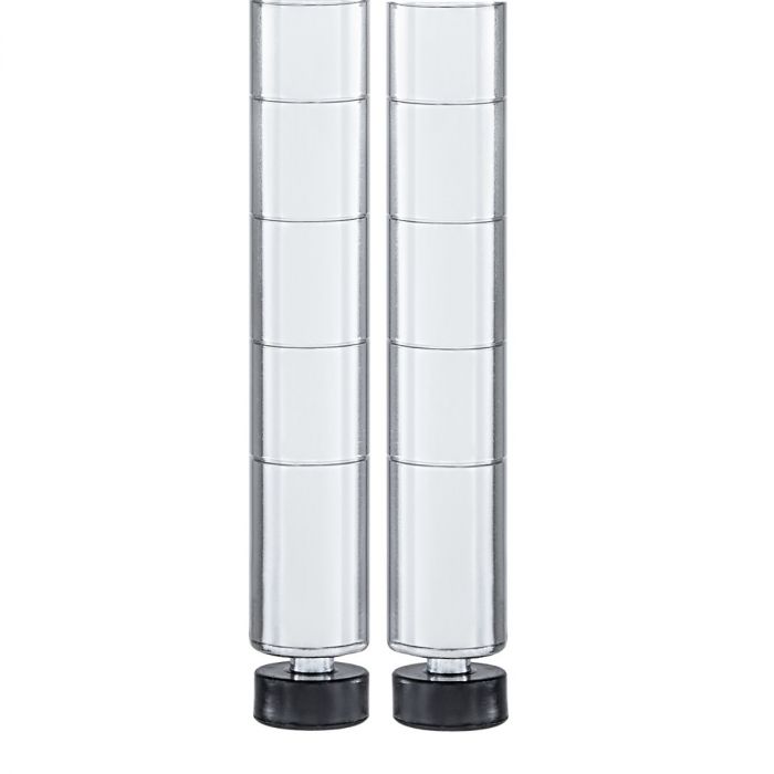 72" Chrome NSF Shelving Poles